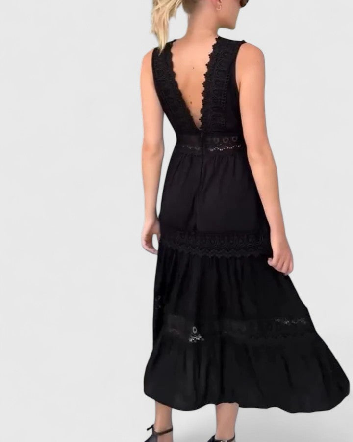 Caroline | Elegante Midi Jurk