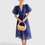 Olivia | Elegante Midi Jurk