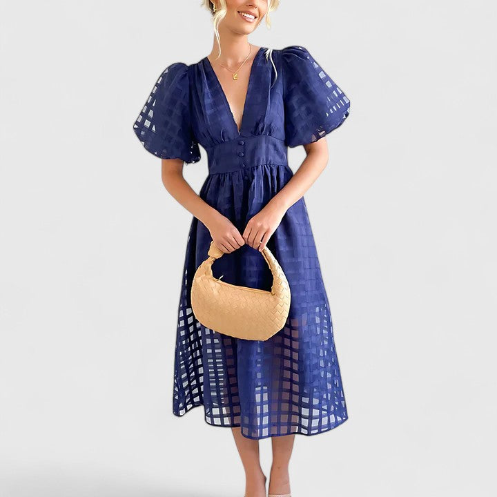 Olivia | Elegante Midi Jurk