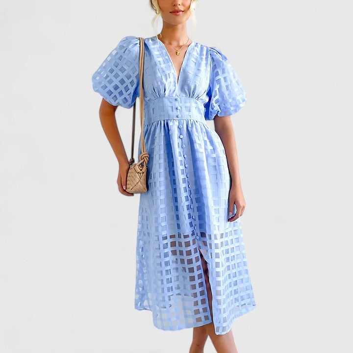 Olivia | Elegante Midi Jurk