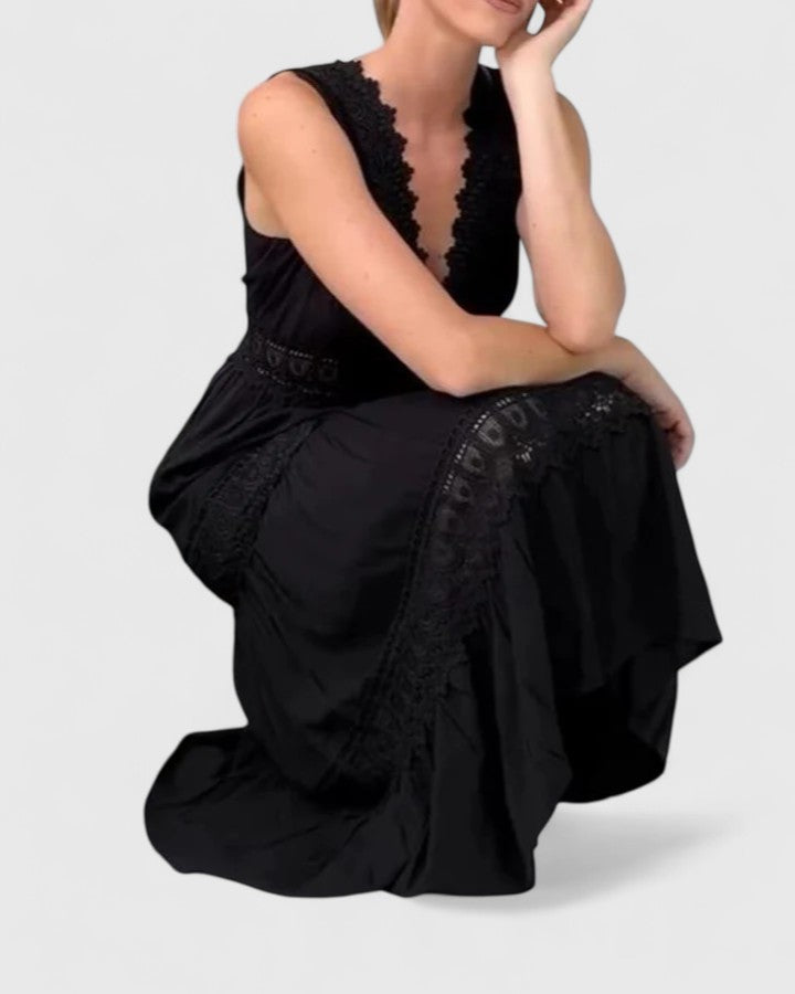 Caroline | Elegante Midi Jurk