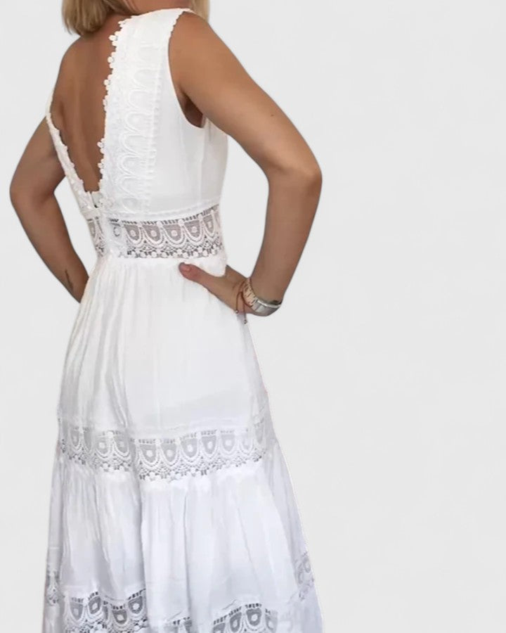 Caroline | Elegante Midi Jurk