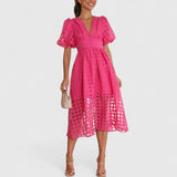 Olivia | Elegante Midi Jurk
