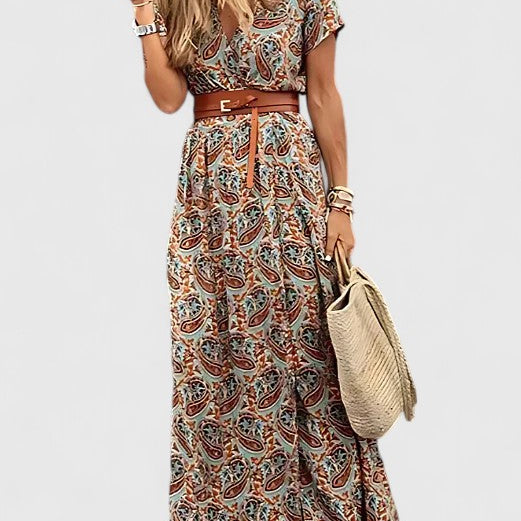 Caroline | Elegante Maxi Boho Jurk