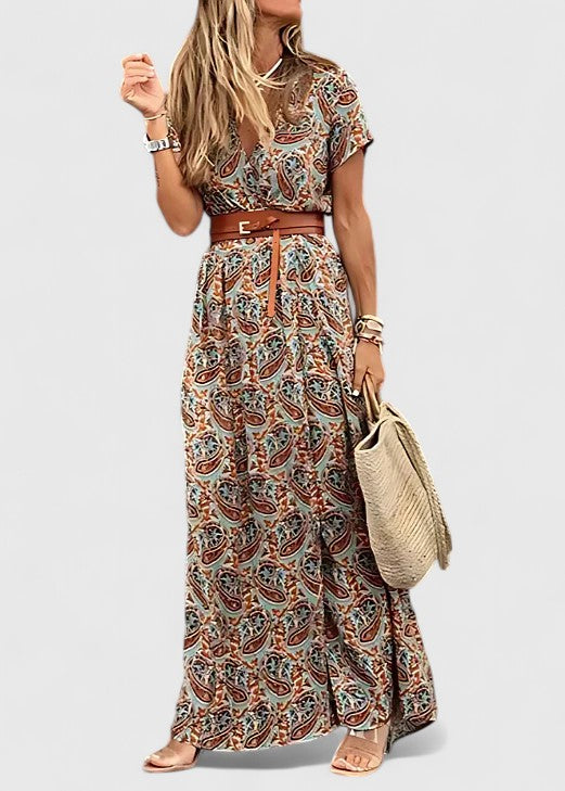 Caroline | Elegante Maxi Boho Jurk