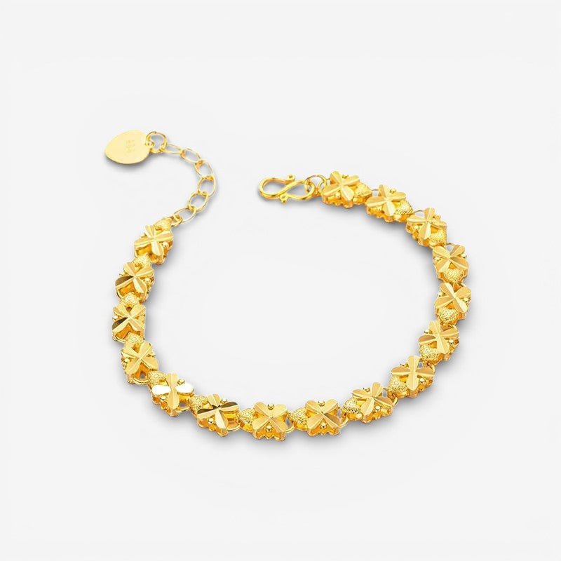 Vintage Elegante Armband met Charmante Margriet