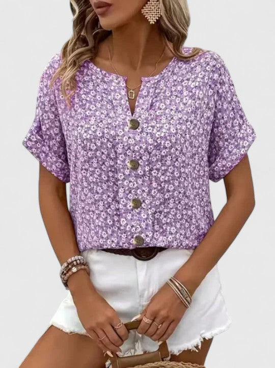 Christel | Elegante Bloemen Top voor de Zomer
