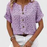 Lydia | Elegante Bloemen Top voor de Zomer