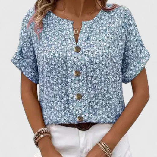 Christel | Elegante Bloemen Top voor de Zomer