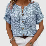 Lydia | Elegante Bloemen Top voor de Zomer