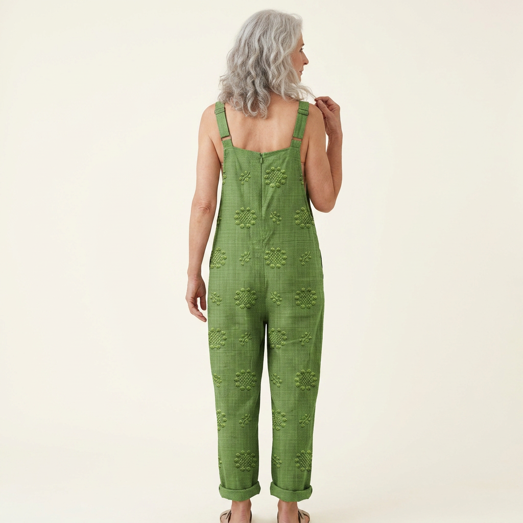 Jansje | natuurlijke textuur groene harmonie