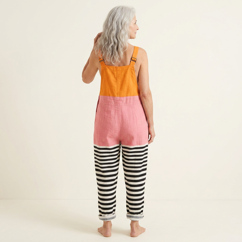 Hilde | moderne kleurblok zonnebril