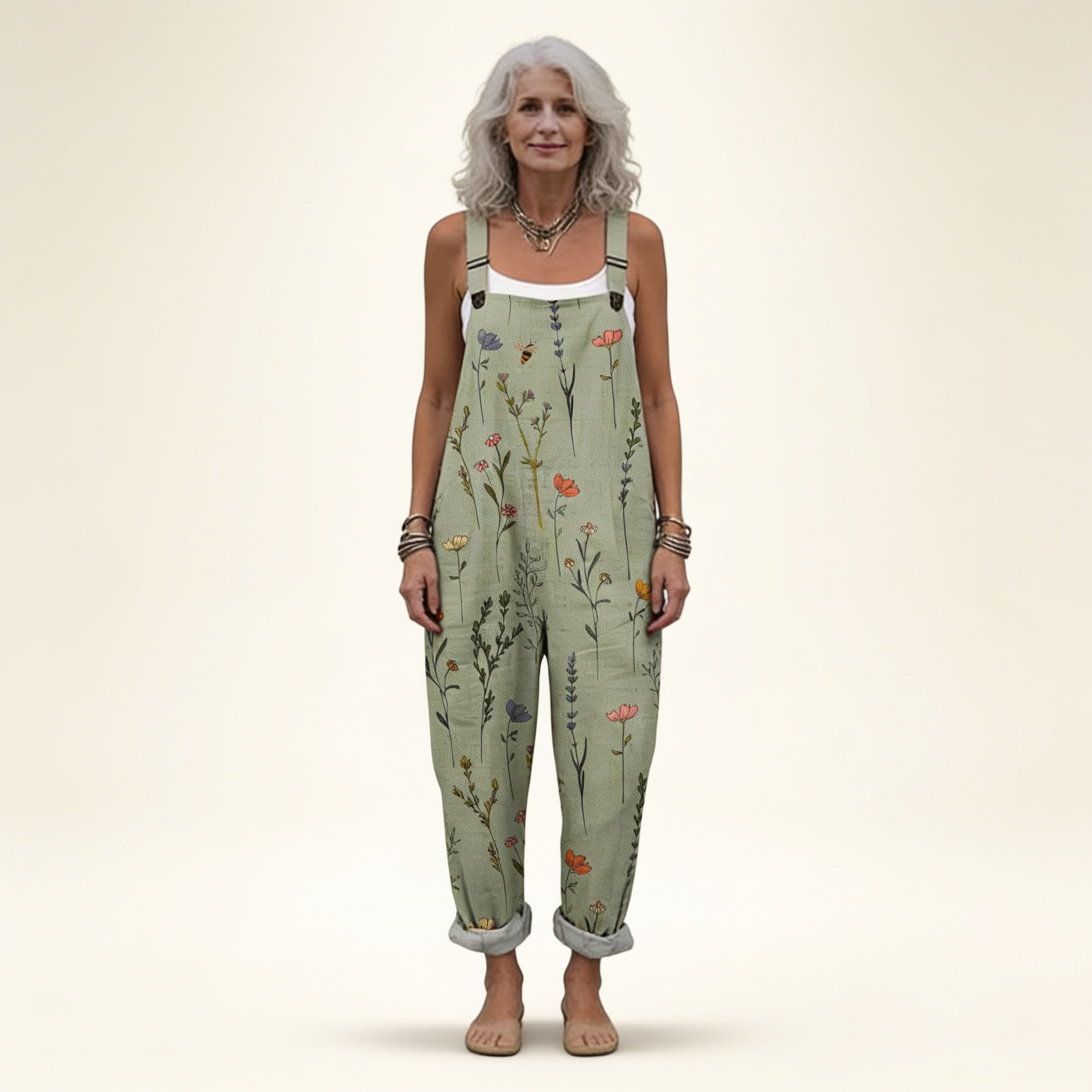 Truus | veldsalie bloemen jurk