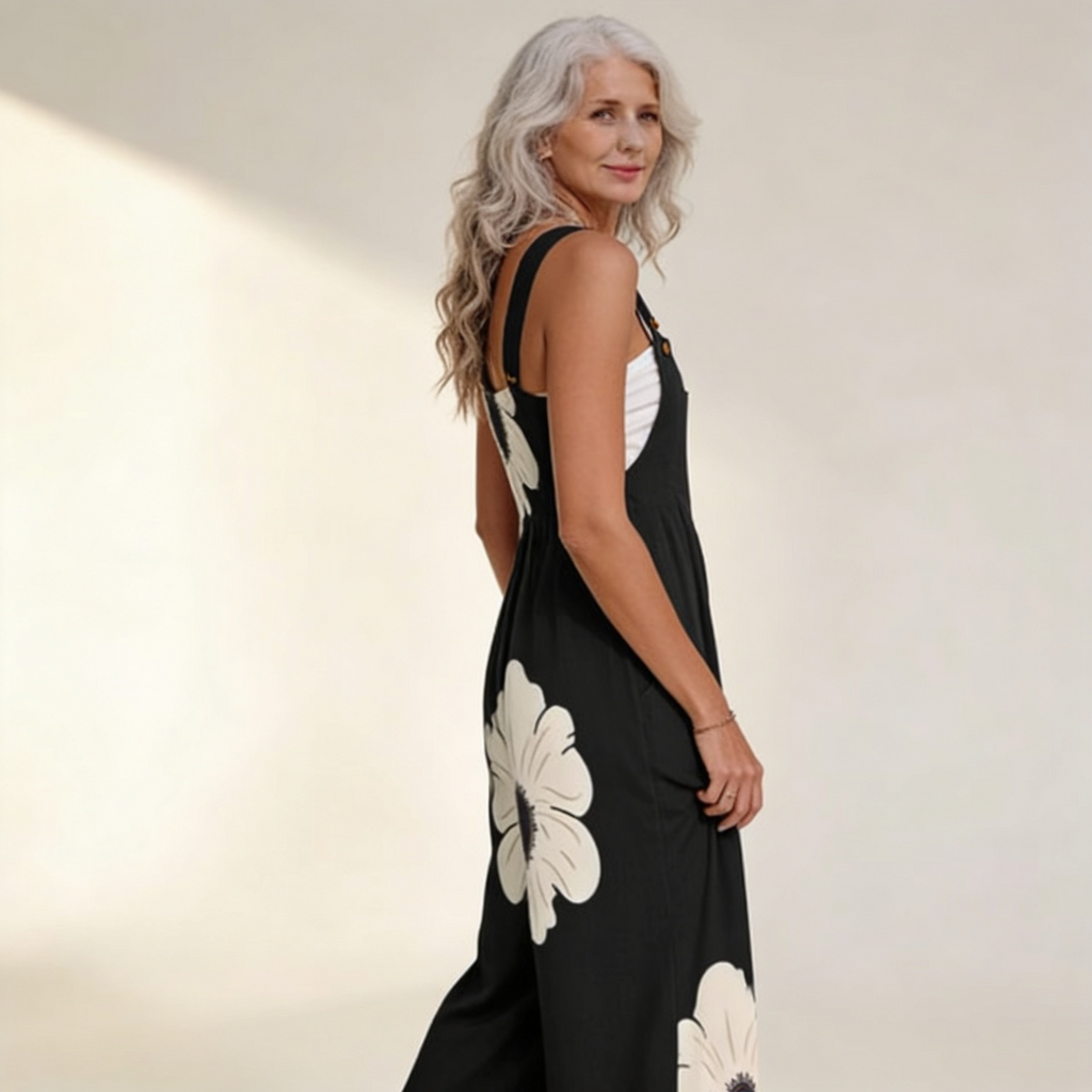 Yvette | bohemien bloem met contrast