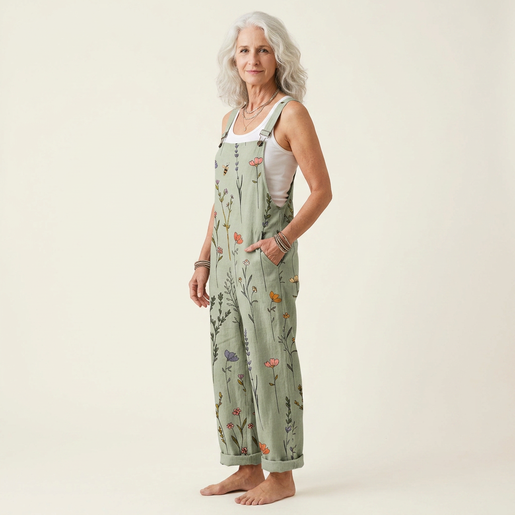 Truus | veldsalie bloemen jurk