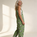 Loes | zachte boheemse groene tint