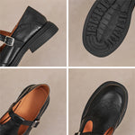 Wanda | Leren Mary Janes