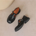 Wanda | Leren Mary Janes