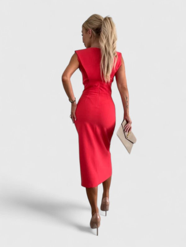 Monique | Elegante Midi Jurk