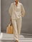 Immaculata | Linnen Set met Batwing Mouwen