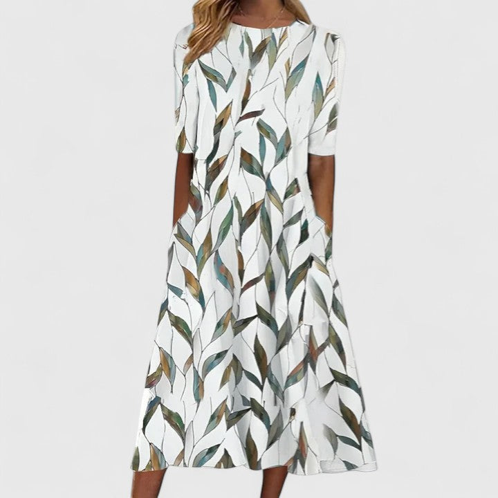 Sarah | Elegante Midi Jurk