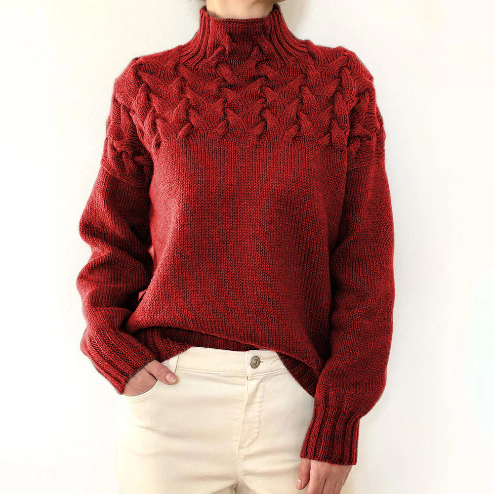 Ineke | Warme Gebreide Coltrui