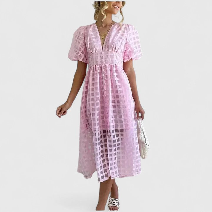 Olivia | Elegante Midi Jurk