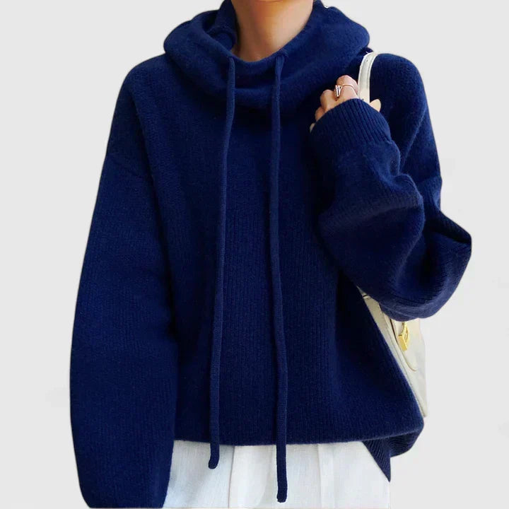 Monique | Comfortabele Gebreide Hoodie