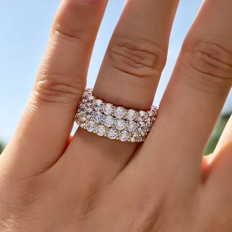 Élise – Diamanten ring met dubbele band