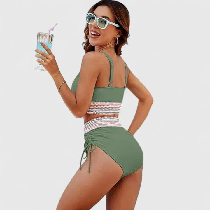 Yara | Elegante Hoge Bikini Set