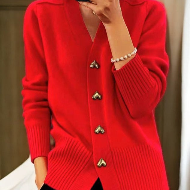 Ineke | Elegante Vest en Gebreid