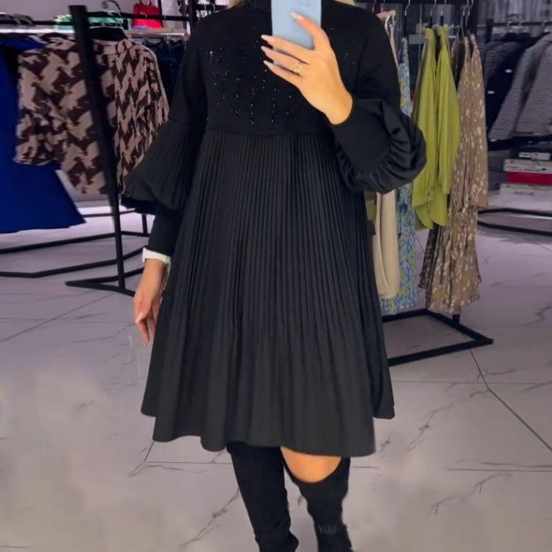 Franka | Elegante Midi Jurk