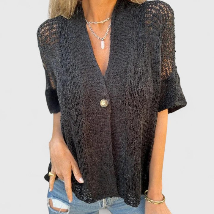 Ineke | Elegante Gebreide Blouse
