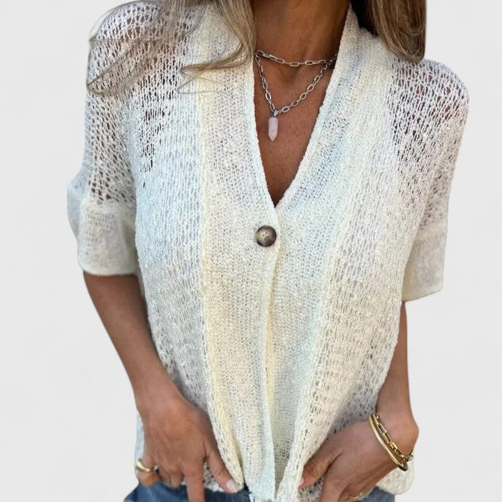 Ineke | Elegante Gebreide Blouse