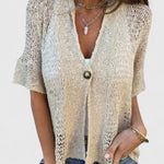 Ineke | Elegante Gebreide Blouse