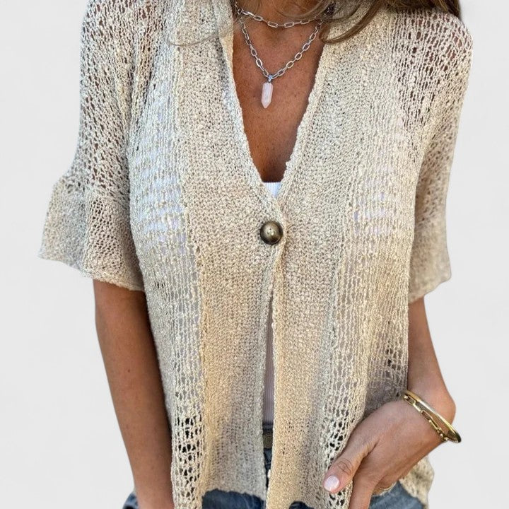 Ineke | Elegante Gebreide Blouse