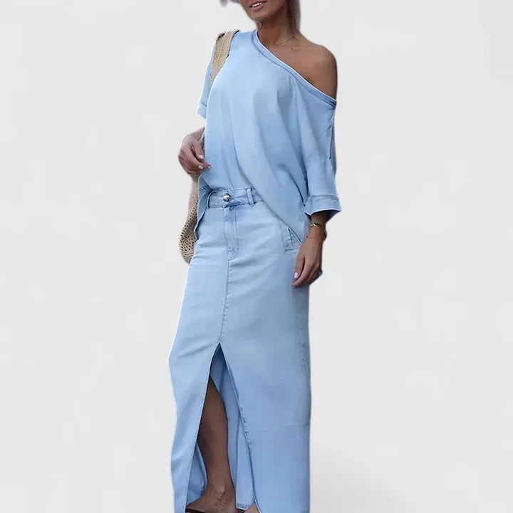 Lydia | Elegante Maxi Rok Set