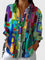 Silvia | Elegante Blouse met Geometrisch Patroon