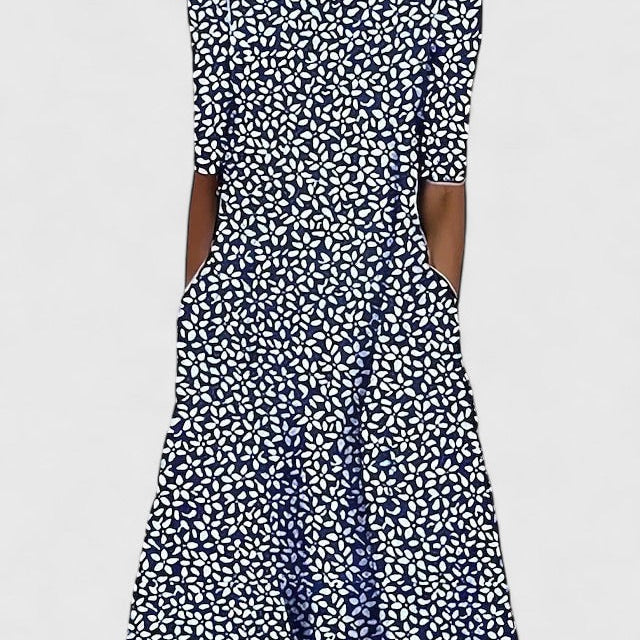 Olivia | Elegante Midi Jurk